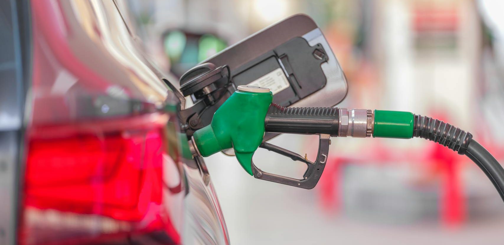 distributor on a petrol station